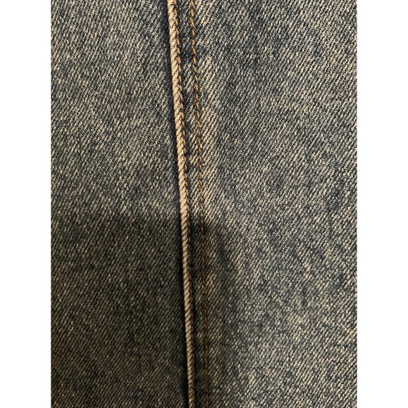 Vintage Sam & Libby 90's Denim Maxi Slit A Line Skirt Size 5/6 Modest Hong Kong - Picture 9 of 16